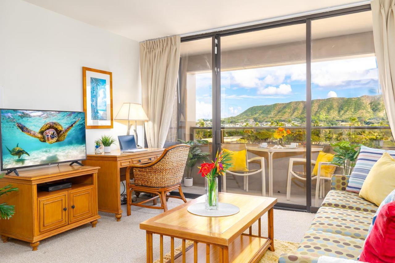 Great Diamond Head Views, 2Br Condo With Free Parking! Honolulu Kültér fotó