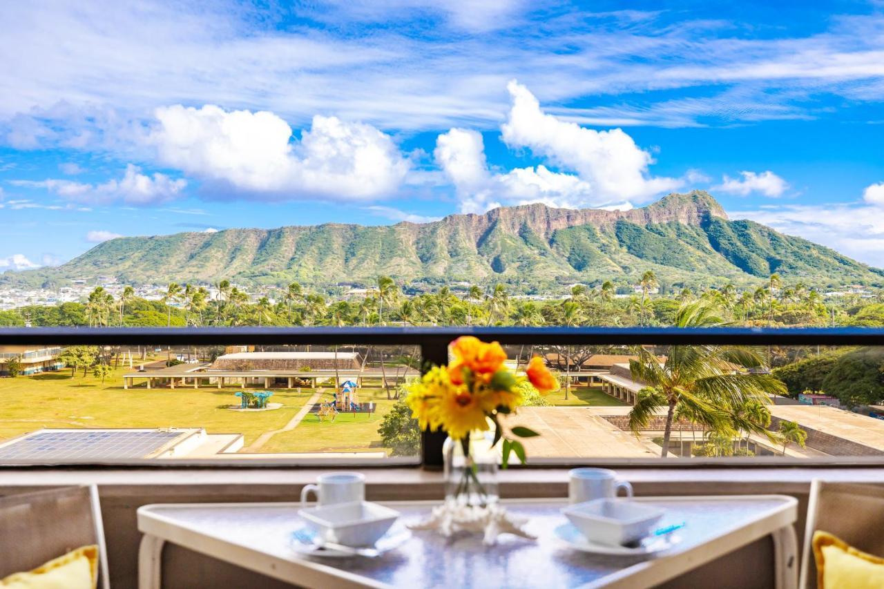 Great Diamond Head Views, 2Br Condo With Free Parking! Honolulu Kültér fotó